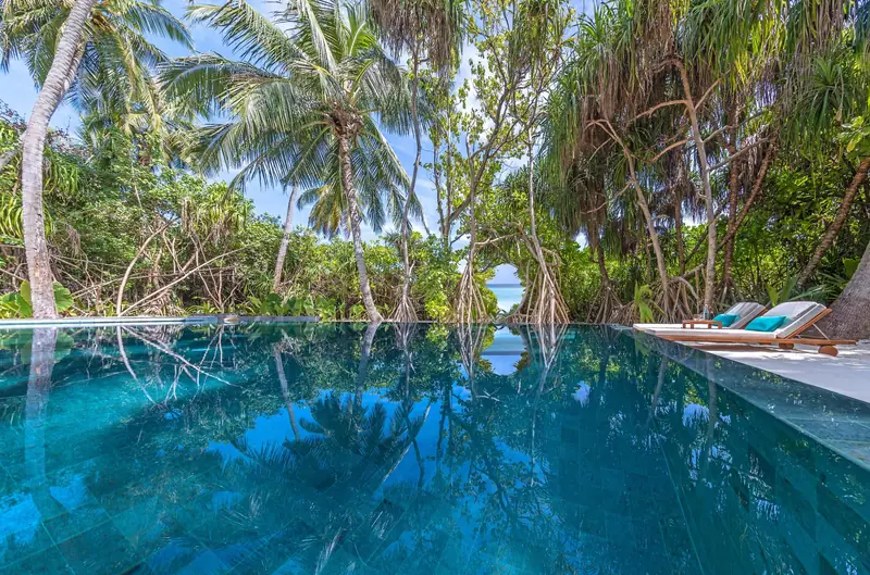 Anantara Kihavah Villas — 泳池 (第6张,共8张)