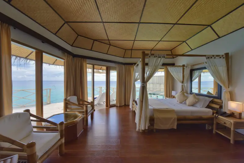 Angaga Island Resort and Spa — 别墅内景 (第3张,共8张)