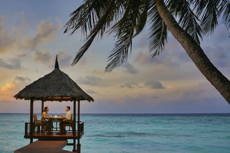 Banyan Tree Vabbinfaru — coucher de soleil (photo 5 sur 8)