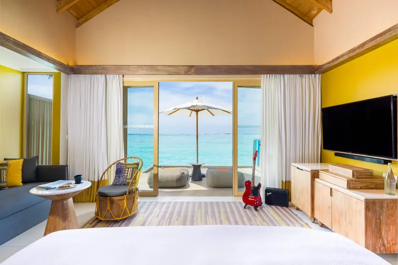 Hard Rock Hotel Maldives — Villa-Interieur (Foto 3 von 8)
