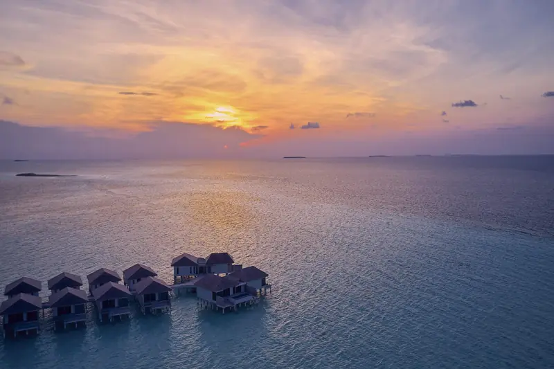 Le Meridien Maldives Resort and Spa — tramonto (foto 7 di 8)
