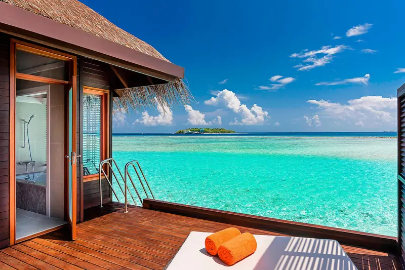 Sheraton Maldives Full Moon Resort & Spa — Wasservillen (Foto 8 von 8)