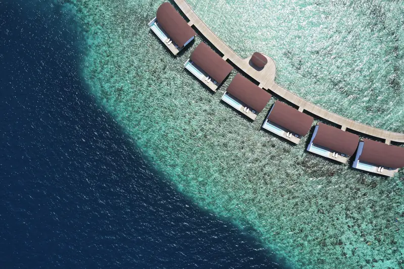 The Westin Maldives Miriandhoo Resort — 鸟瞰 (第7张,共8张)