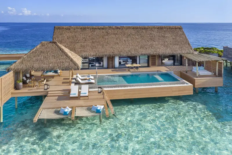 Waldorf Astoria Maldives Ithaafushi — villas sur pilotis (photo 2 sur 8)