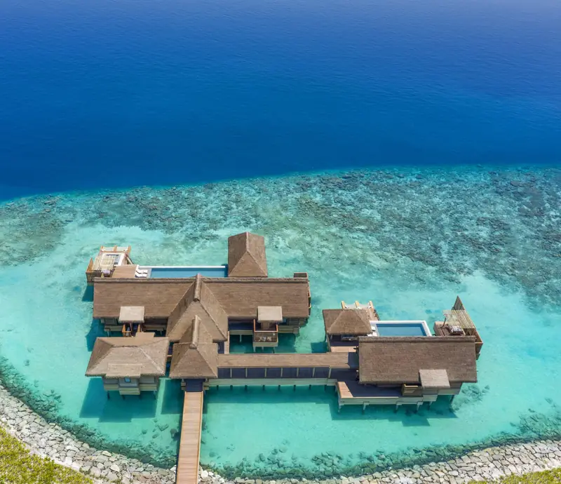 Waldorf Astoria Maldives Ithaafushi — villas sur pilotis (photo 8 sur 8)